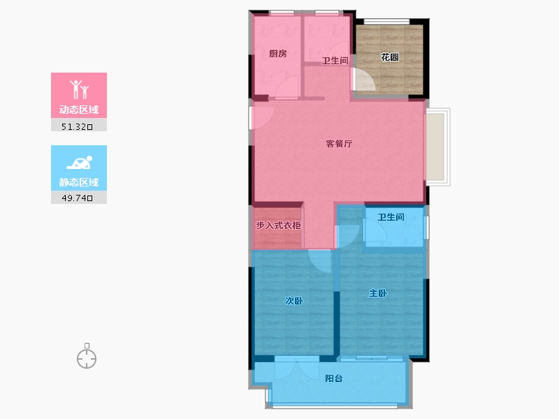 江苏省-常州市-港悦府-99.21-户型库-动静分区