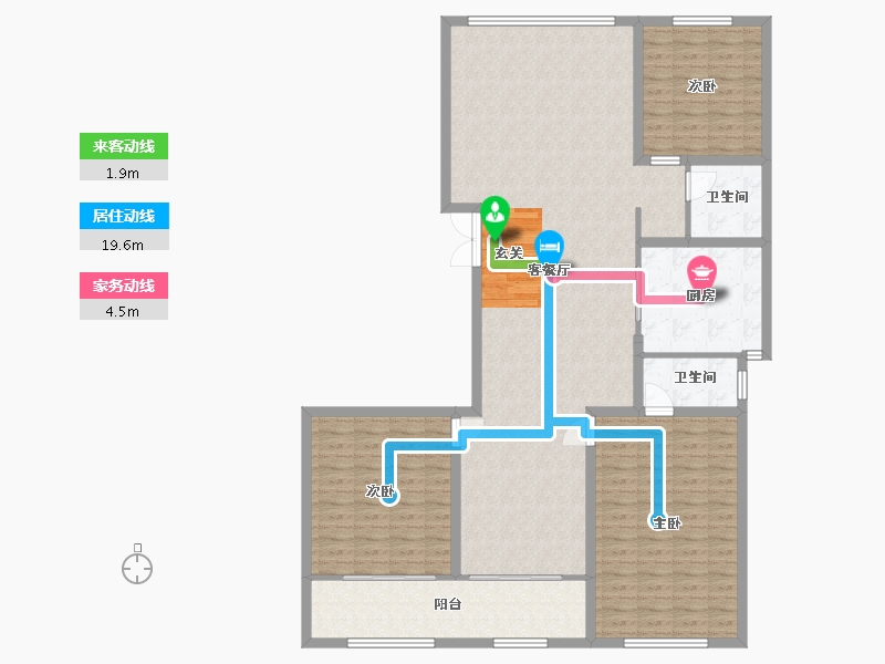 山东省-临沂市-御澜九府-143.20-户型库-动静线