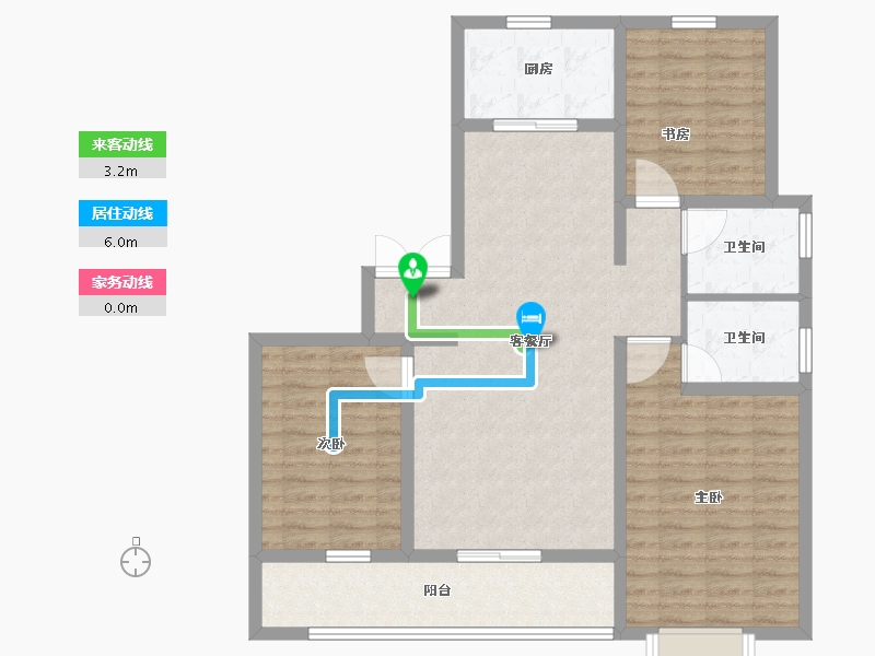 山东省-济宁市-辰雨源著-100.01-户型库-动静线