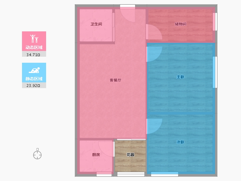 河南省-南阳市-名矗山水中央-56.12-户型库-动静分区