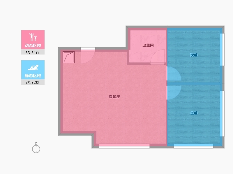 四川省-成都市-华府悦�Z-48.48-户型库-动静分区