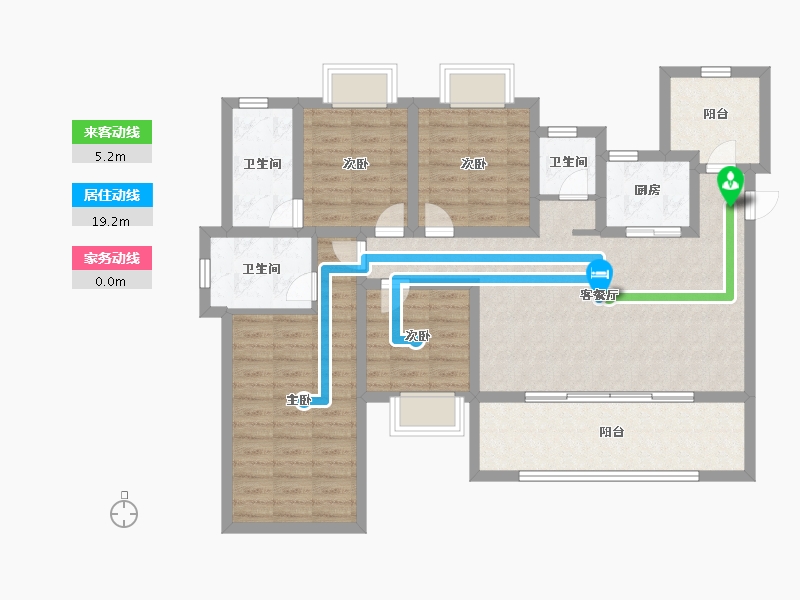 四川省-南充市-昌信万卷山河-103.19-户型库-动静线