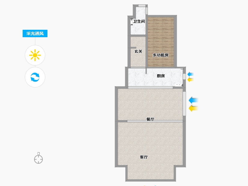 辽宁省-沈阳市-龙湖天璞-102.42-户型库-采光通风