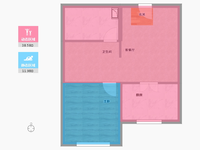 天津-天津市-中交海河公馆-45.06-户型库-动静分区