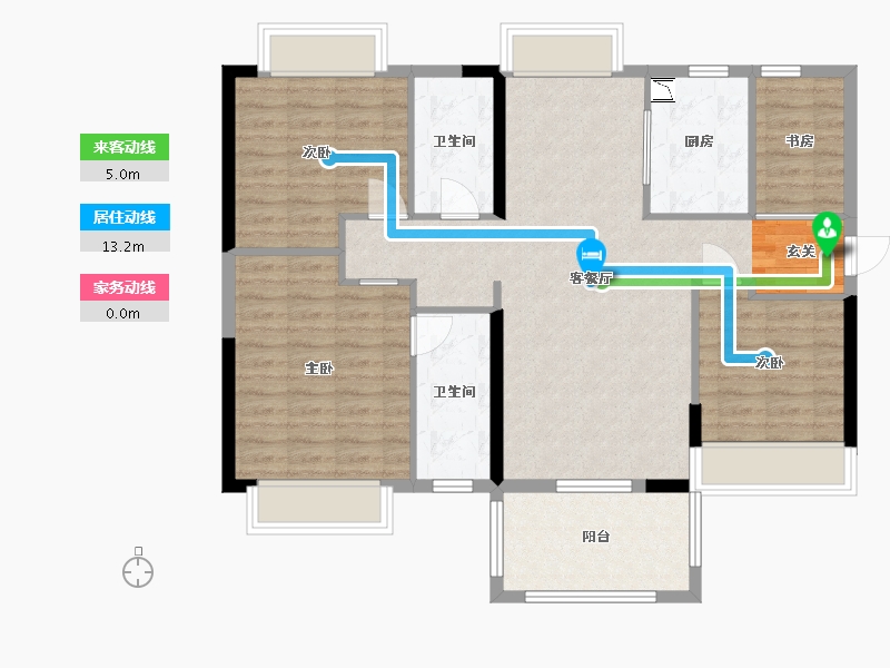 广东省-珠海市-誉峰-99.30-户型库-动静线