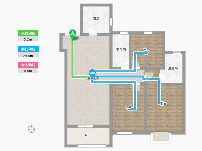 山东省-济宁市-辰雨源著-100.00-户型库-动静线