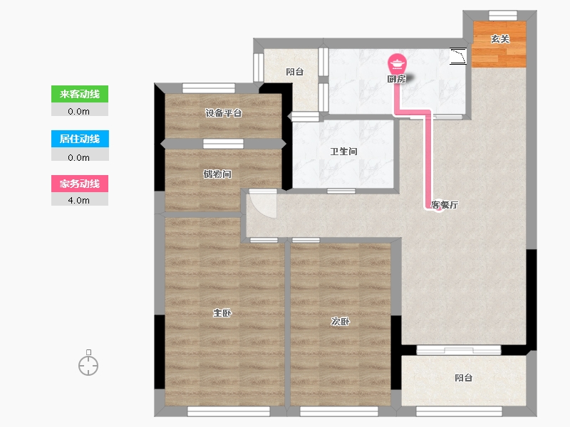 浙江省-湖州市-中建投悦湖名城-68.79-户型库-动静线