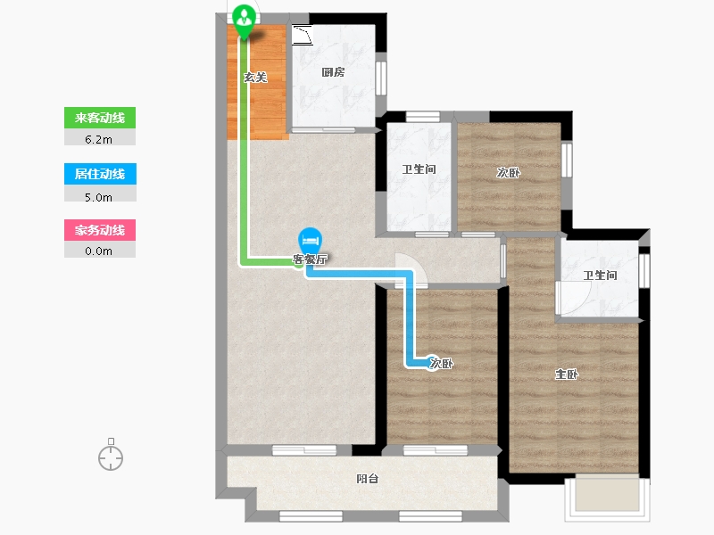 广东省-广州市-纵横揽云-76.00-户型库-动静线