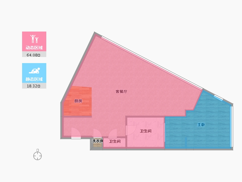 江苏省-无锡市-东岭锡上-77.02-户型库-动静分区