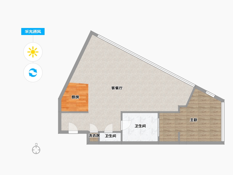 江苏省-无锡市-东岭锡上-77.02-户型库-采光通风