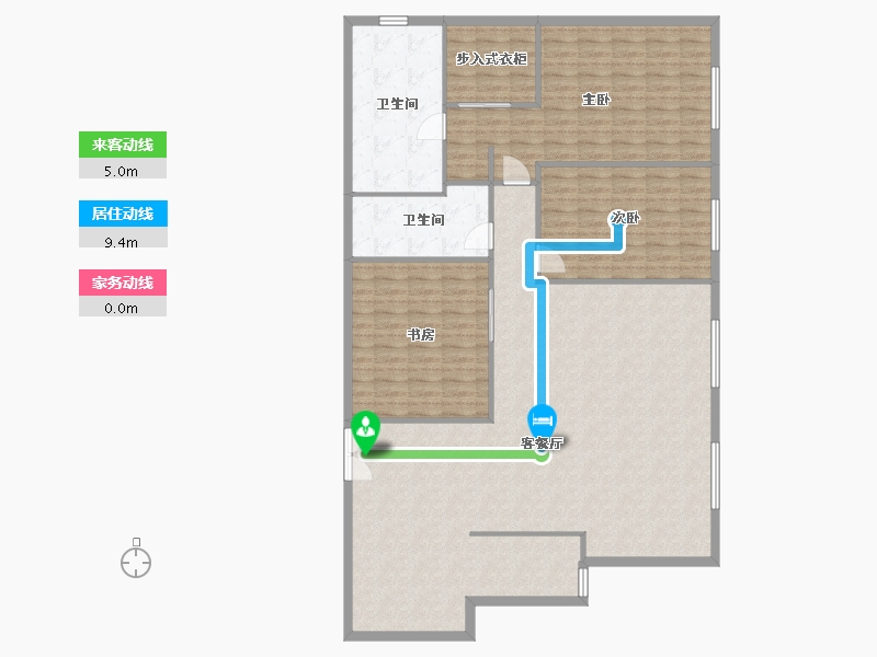 北京-北京市-金舆东华-162.72-户型库-动静线