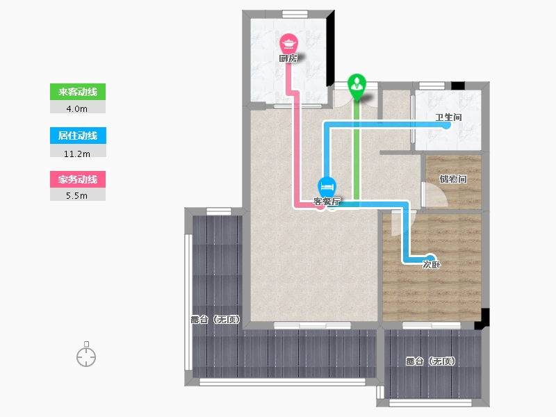 广东省-惠州市-碧桂园十里江南-78.82-户型库-动静线