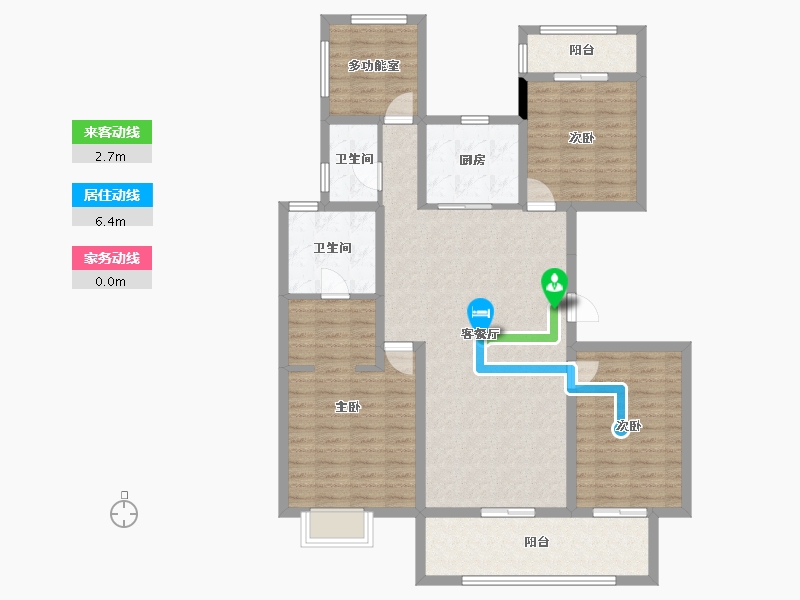 广西壮族自治区-南宁市-彰泰红-117.91-户型库-动静线