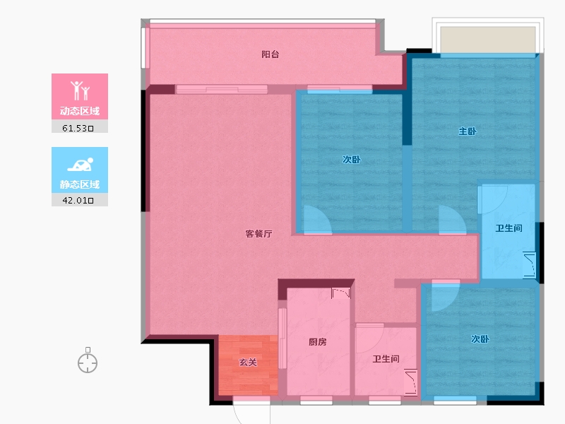 河南省-商丘市-柘城建业春天里-92.00-户型库-动静分区