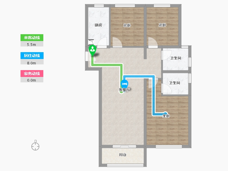 河南省-郑州市-正商湖西学府-91.20-户型库-动静线