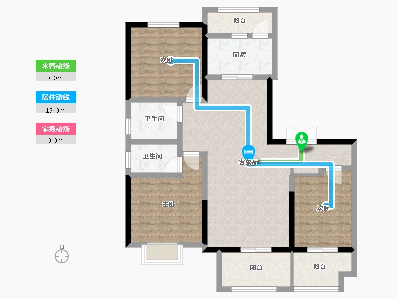 河南省-洛阳市-东豪紫园-96.00-户型库-动静线