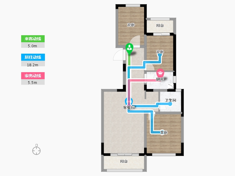 河南省-郑州市-正商湖西学府-82.40-户型库-动静线