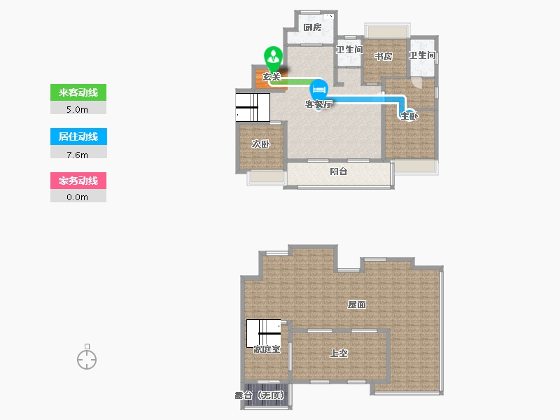 浙江省-杭州市-学成府-219.02-户型库-动静线