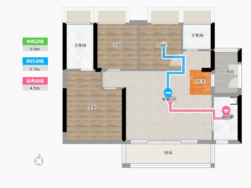 广东省-广州市-大壮名城-79.71-户型库-动静线