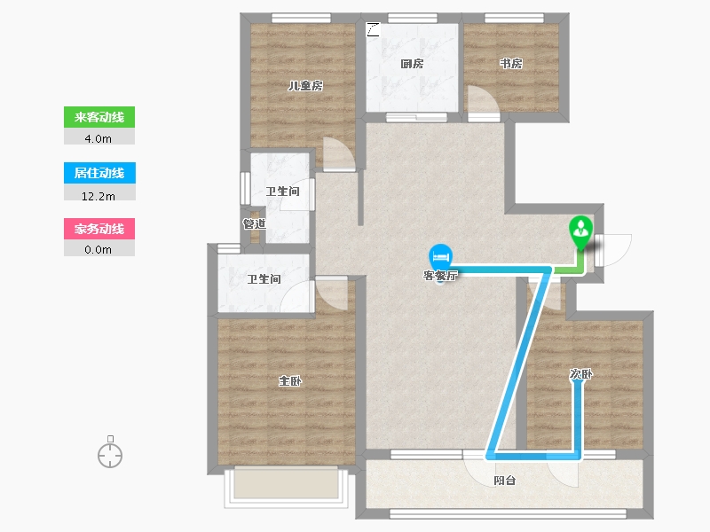 山东省-济南市-中海・天钻-100.00-户型库-动静线