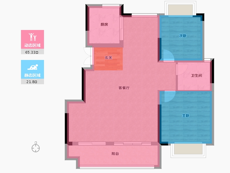 安徽省-蚌埠市-和顺山语序-79.00-户型库-动静分区