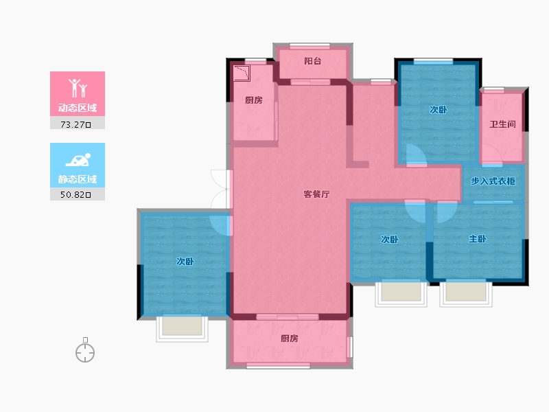 河南省-洛阳市-东豪紫园-109.97-户型库-动静分区