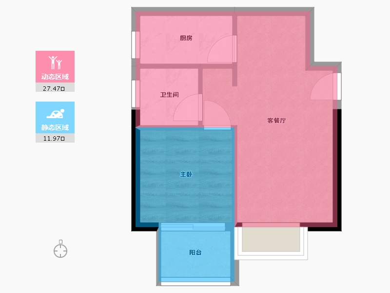 福建省-福州市-中联·御景湾-35.30-户型库-动静分区