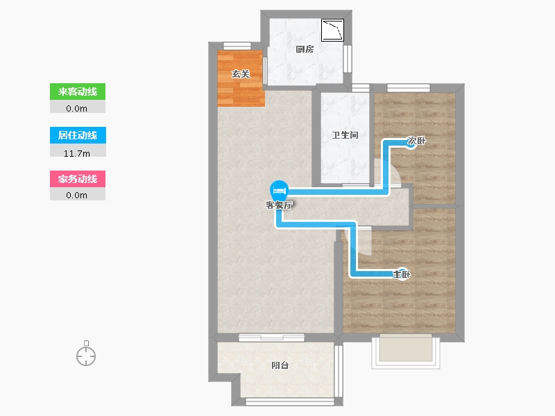 福建省-宁德市-东晟广场-64.00-户型库-动静线