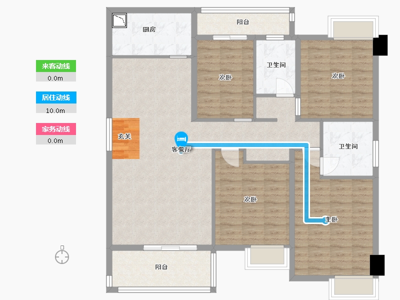 福建省-宁德市-东晟广场-120.00-户型库-动静线