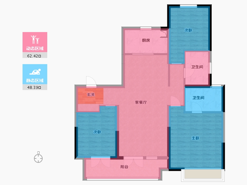 山东省-聊城市-东昌天悦-99.20-户型库-动静分区