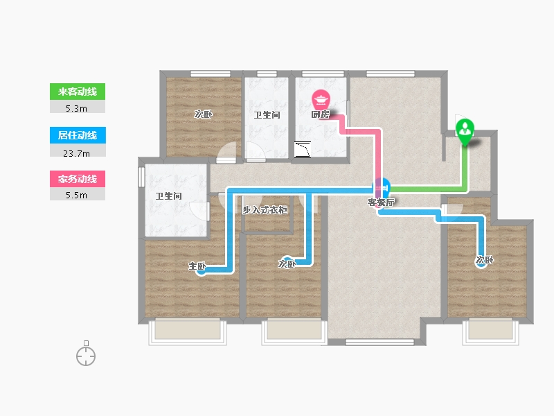 河北省-保定市-西湖铂悦山-120.00-户型库-动静线