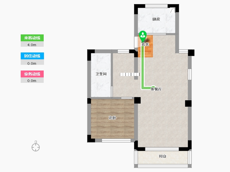 广东省-东莞市-安联尚�Z-54.23-户型库-动静线