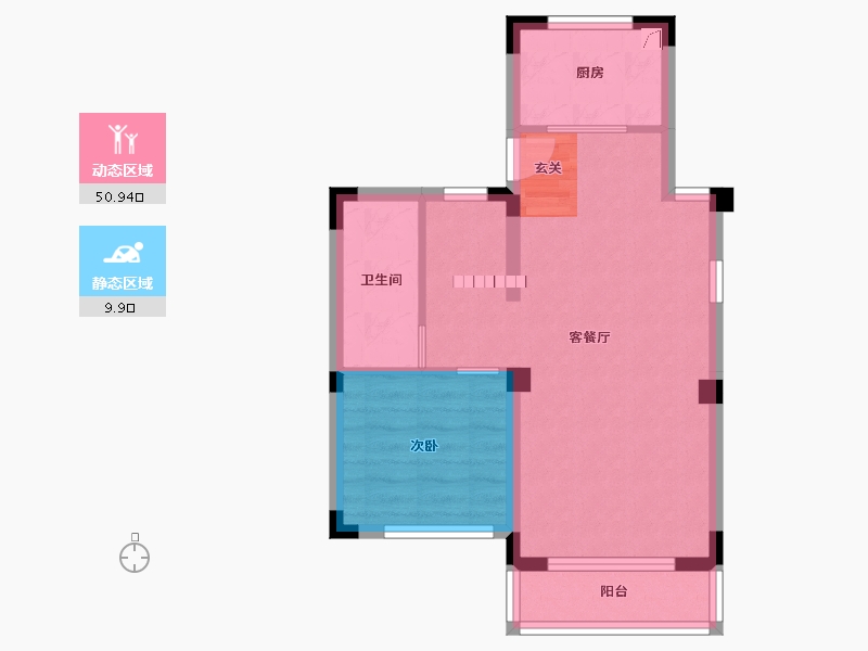 广东省-东莞市-安联尚�Z-54.23-户型库-动静分区