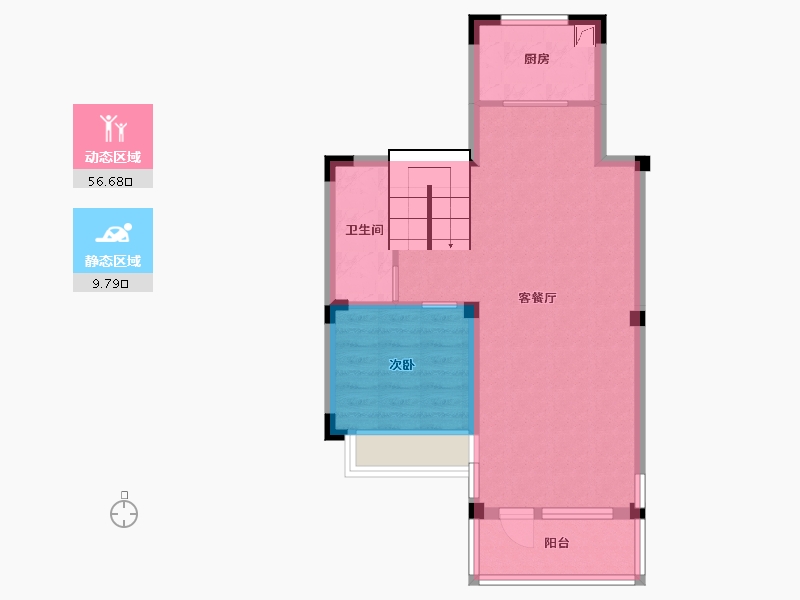 广东省-东莞市-安联尚�Z-59.35-户型库-动静分区