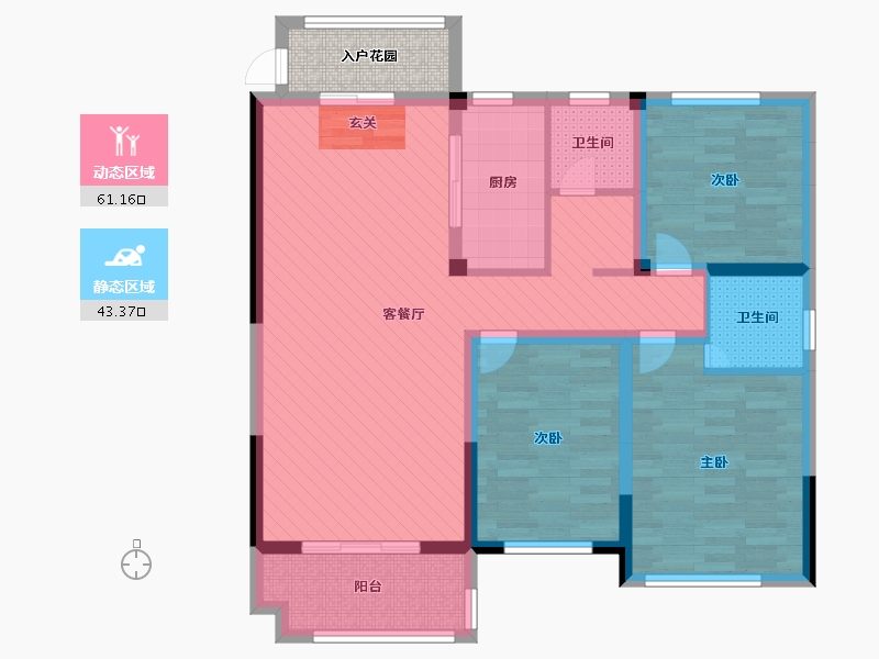 河南省-商丘市-万宝首府-97.76-户型库-动静分区