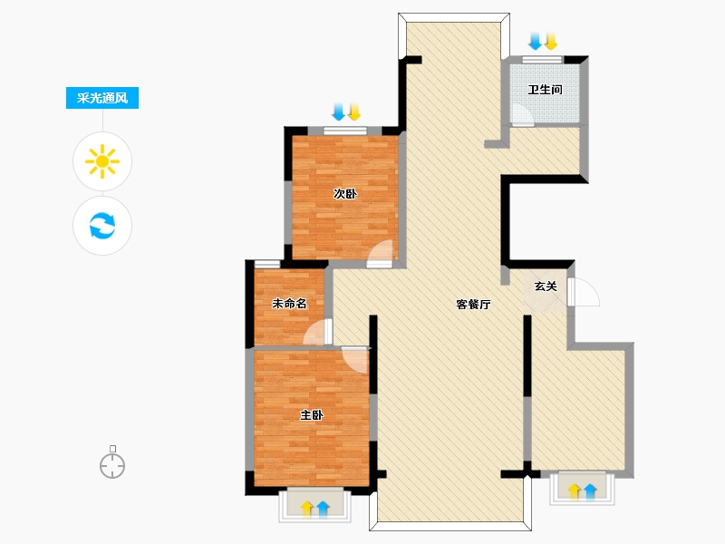 undefined-undefined-undefined-undefined-户型库-采光通风