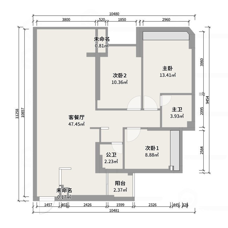 阿桂..咨询详看下信息-海璟云翡 (现代中古风格）-户型图概览