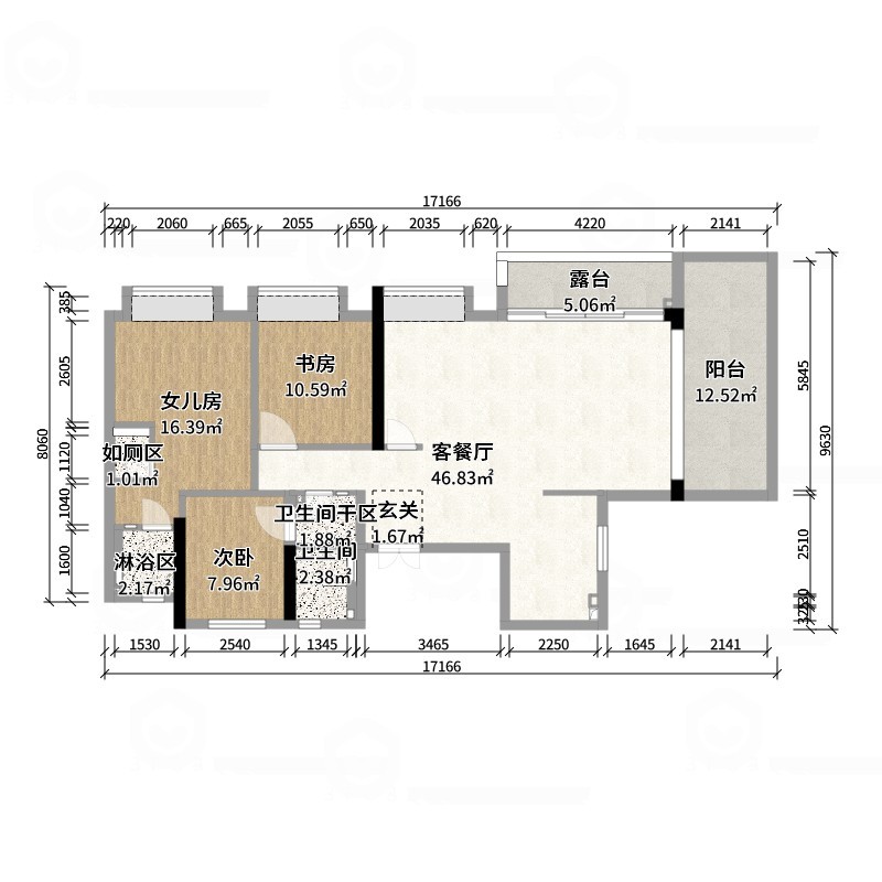 李佳洋-翡丽和鸣-户型图概览
