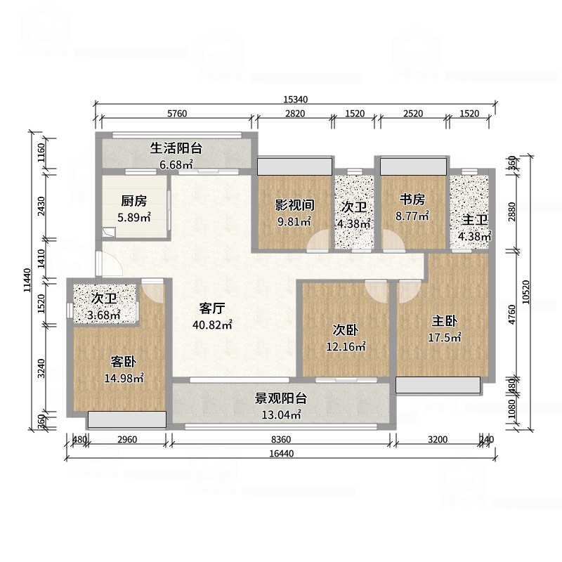 殷涵俊-湖州职业技术学院—殷涵俊-户型图概览