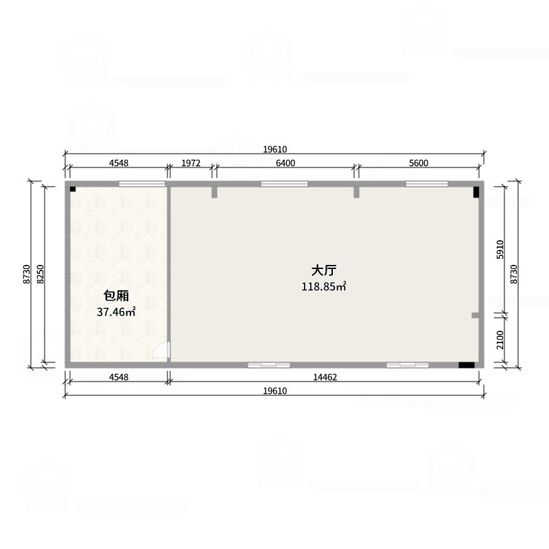 WindyHILL.-170平方台球厅（2025.8）-户型图概览