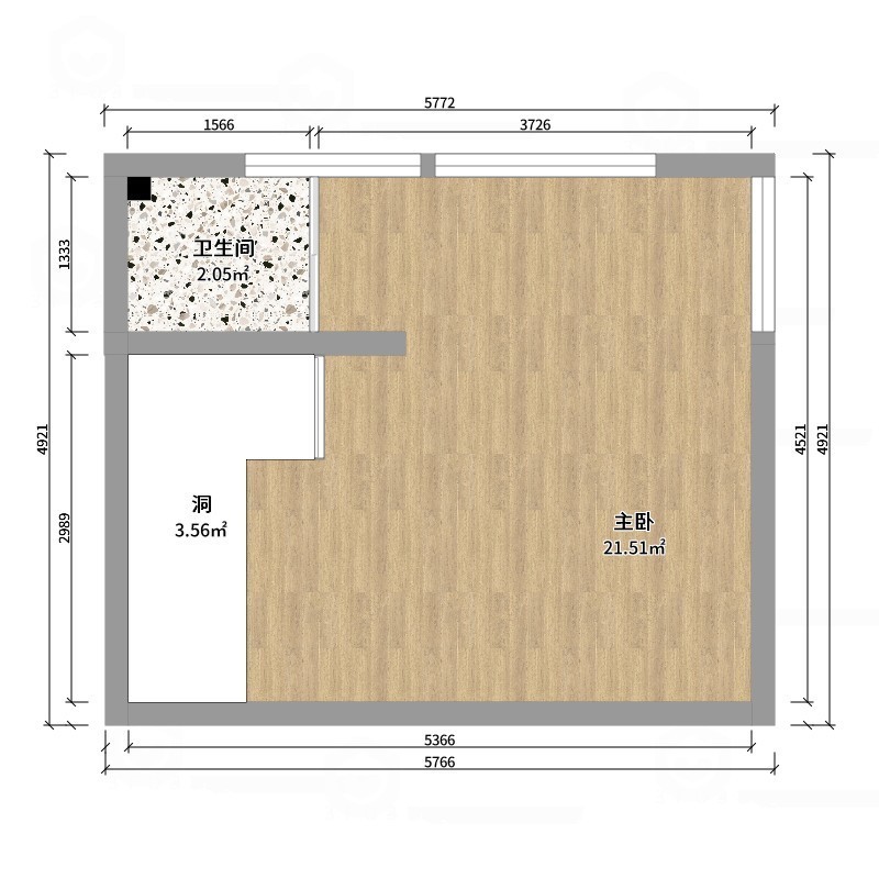 壹诺设计工作室-112㎡3室-现代简约 -户型图概览
