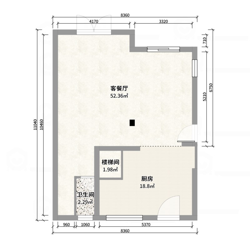 孙有权-『2025-11』19平丨现代极简厨房-户型图概览