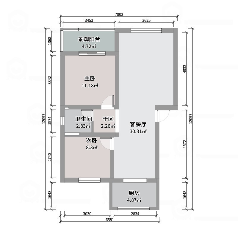 设计师1朱工-法式奶油-户型图概览