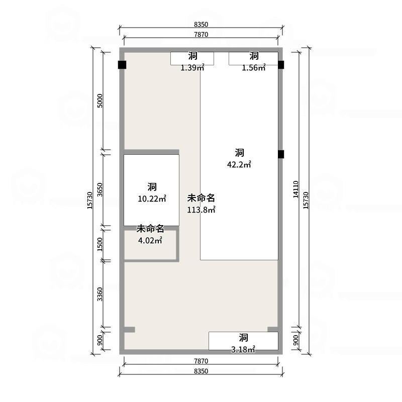 .midIbjc-玖珑御府 -58栋-户型图概览