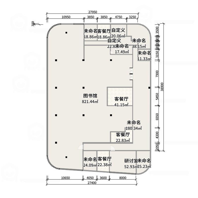 依诺萧-图书馆-户型图概览