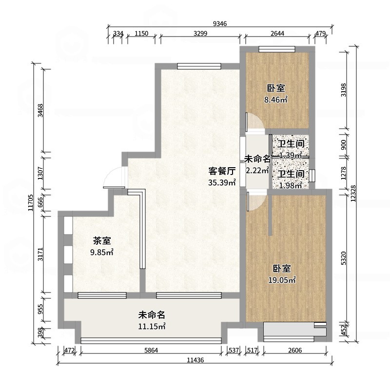 杨振彪.-阳谷县-谷山壹号-户型图概览