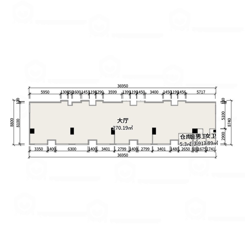 设计师玉京子-台球棋牌-户型图概览