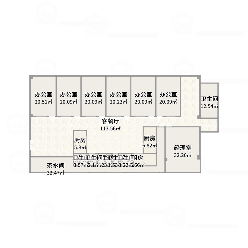 A设计宇泽A-舒馨雅致-户型图概览