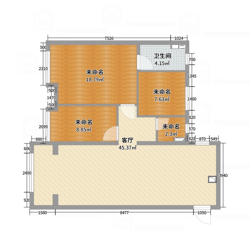 邯郸美的锦观城户型图图片