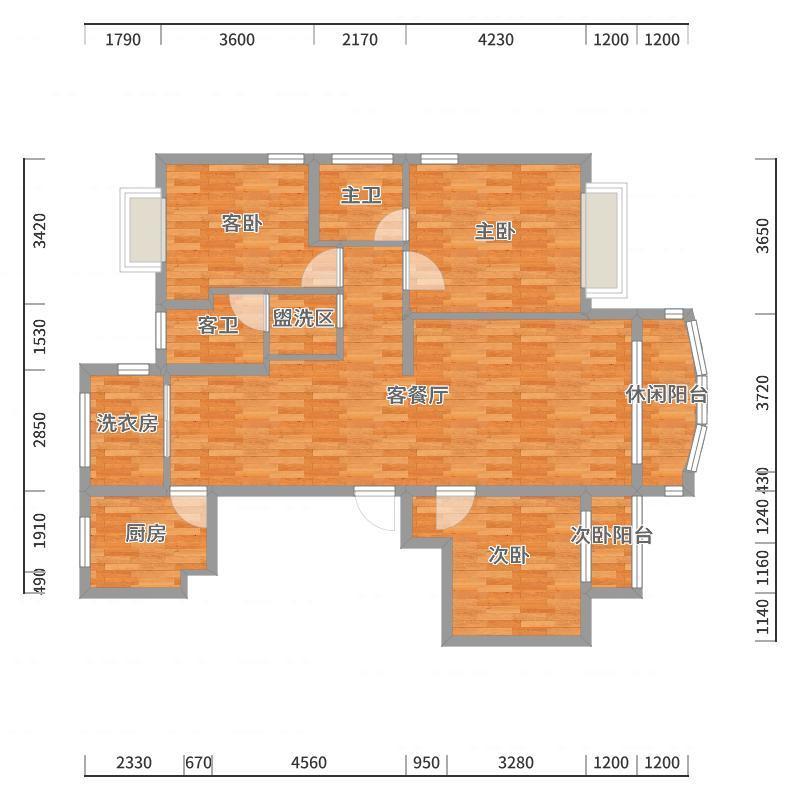 王瑛-怀旧是一种情绪-户型图概览